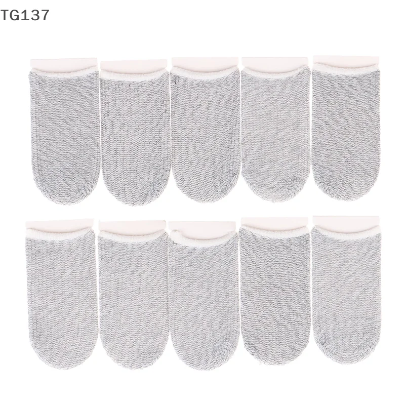 Touch Screen Sweat-Proof Gaming Finger Sleeves - Pack of 10