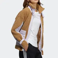 Adidas Official Authentic Originals Veste de sport chaude doublée polaire pour femme GL6407 3