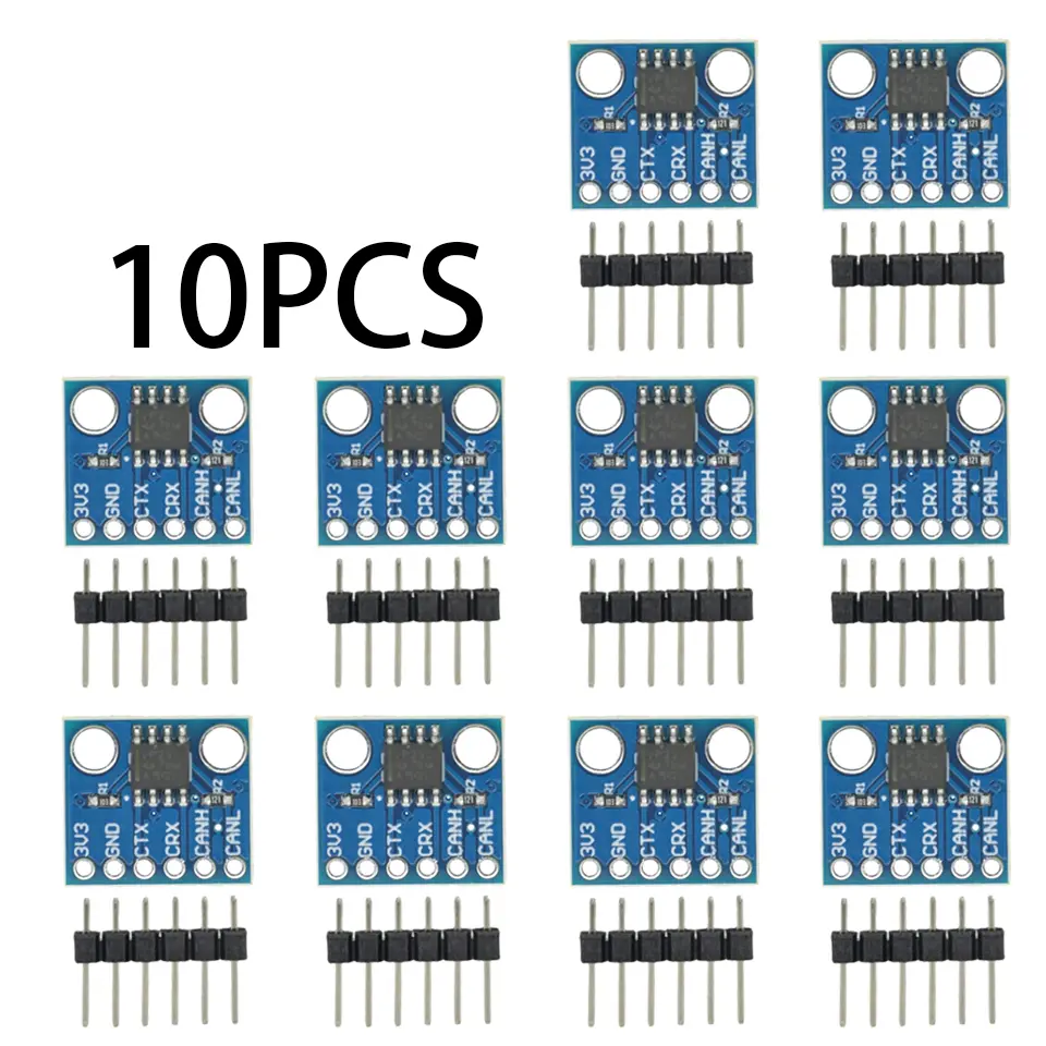 1-10pcs SN65HVD230 CAN Bus Transceiver Module – 3.3V, 1Mbps, for Arduino ESP32 STM32 CAN 2.0B image 8