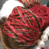 12 Styles of Christmas Yarn 100g Xmas Knitting Yarn chunky Fancy Wool Yarn Art glitter yarn 6