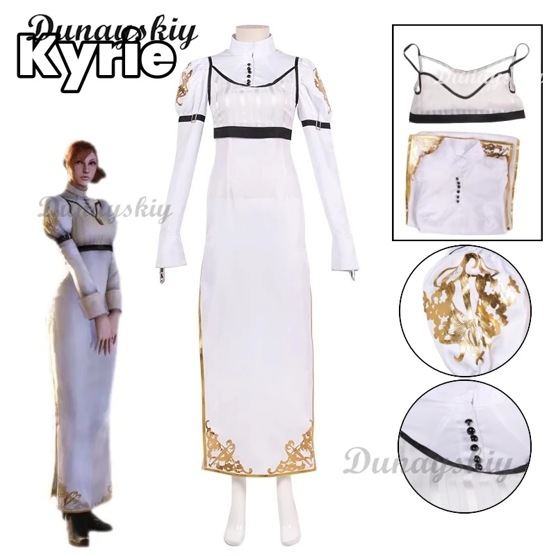 Kyrie Anime Game Devil May Cry Cosplay Costume Vestiti Uniforme Cosplay Kyrie Dress Donna Adult Performance Dress Halloween Party