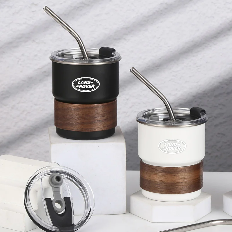 300ML Anti-Scald Car Drinking Cup Stainless Steel Coffee Beverage Cup ...