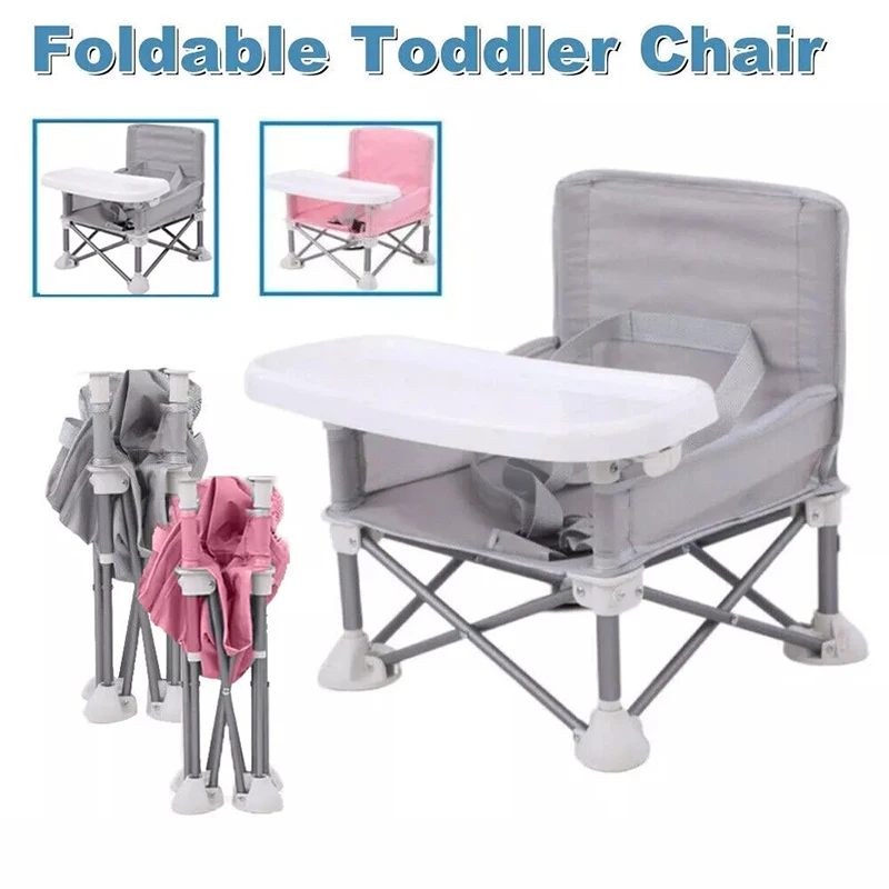 Sunshade Baby Portable Garden Camping Chairs Picnic Chair Babydining Chair Booster Seat Travel Folding Kids With Umbrella