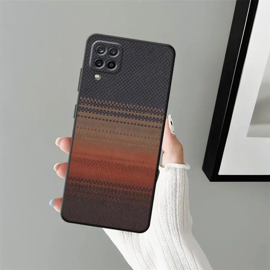 Sleek Carbon Fiber Pattern Protective Phone Case