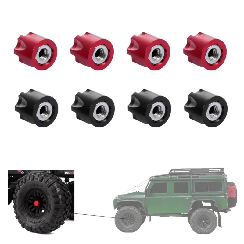 

Aluminum Alloy Wheel Wheel Center Cap for 1/10 Crawlers Scx10 D90 HPI DropShipping