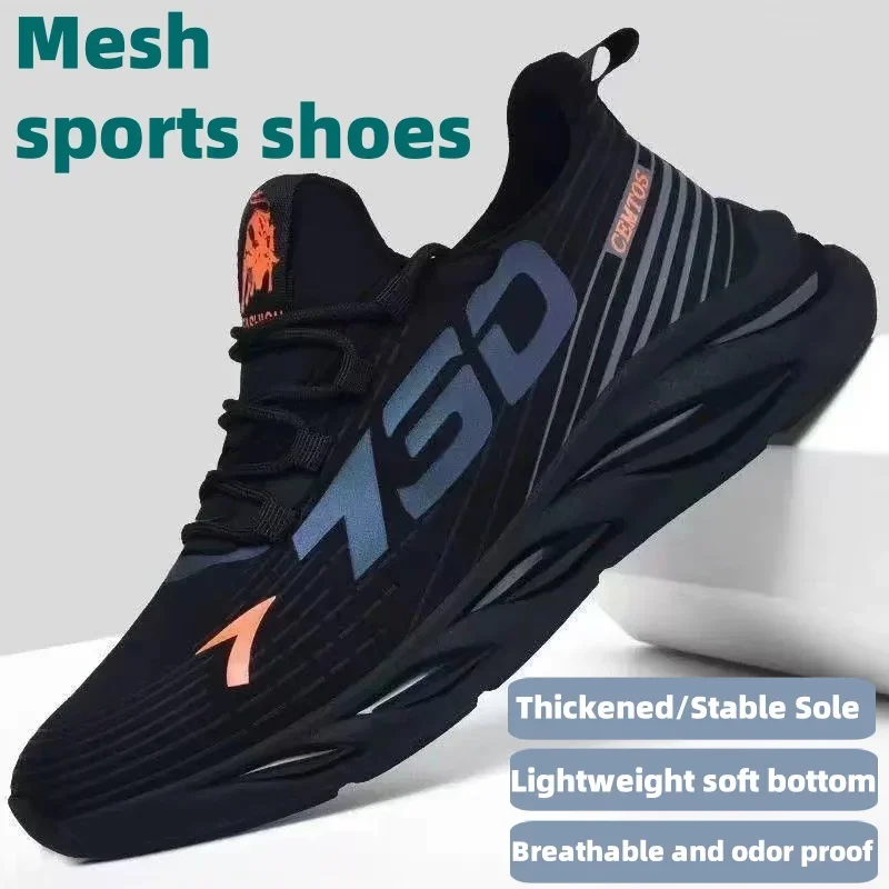 Sports Shoes Summer men's casual versatile breathable running outdoor walking training tennis