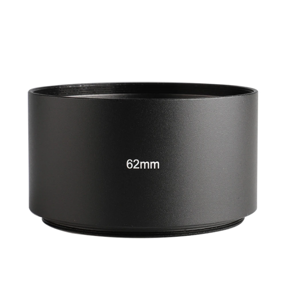 

62mm Long Metal Lens Hood for Canon Nikon Pentax Sony Olympus Camera