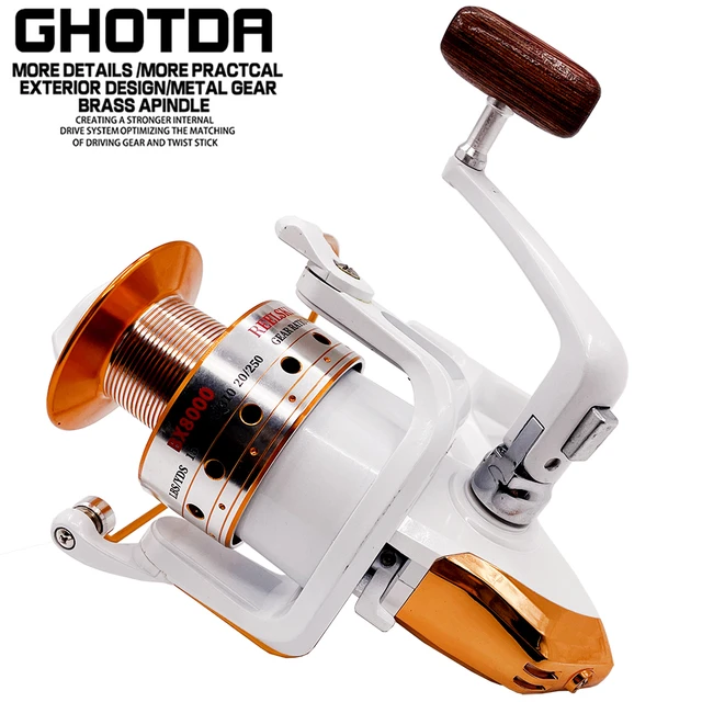 Bx1000 2000 3000 4000 5000 6000 Spinning Fishing Reel High-strength Foot  Reel Saltwater Fishing Tackle - Fishing Reels - AliExpress