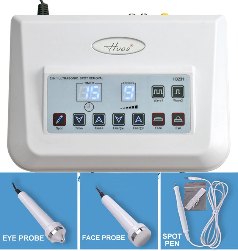 H3232 Ultrasonic Facial Massager Skin Care High Frequency Ultrasound Tightening Anti Aging Wrinkle Removal Salon Beauty Machine 2