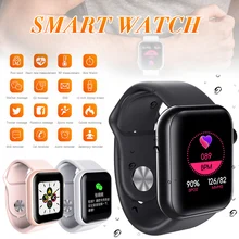 

Bluetooth Smart Watch Health Tracker 1.3" Screen IP65 Waterproof Sports Watch Message Reminder Sleep Monitor for Android iOS