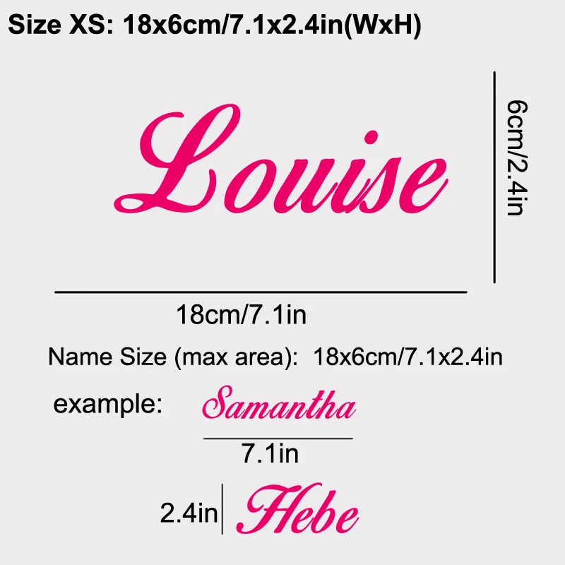YOUR TEXT Vinyl Decal Sticker NAME Personalized Lettering Car/Door Window Bumper Decal Children Nursery Home Decor