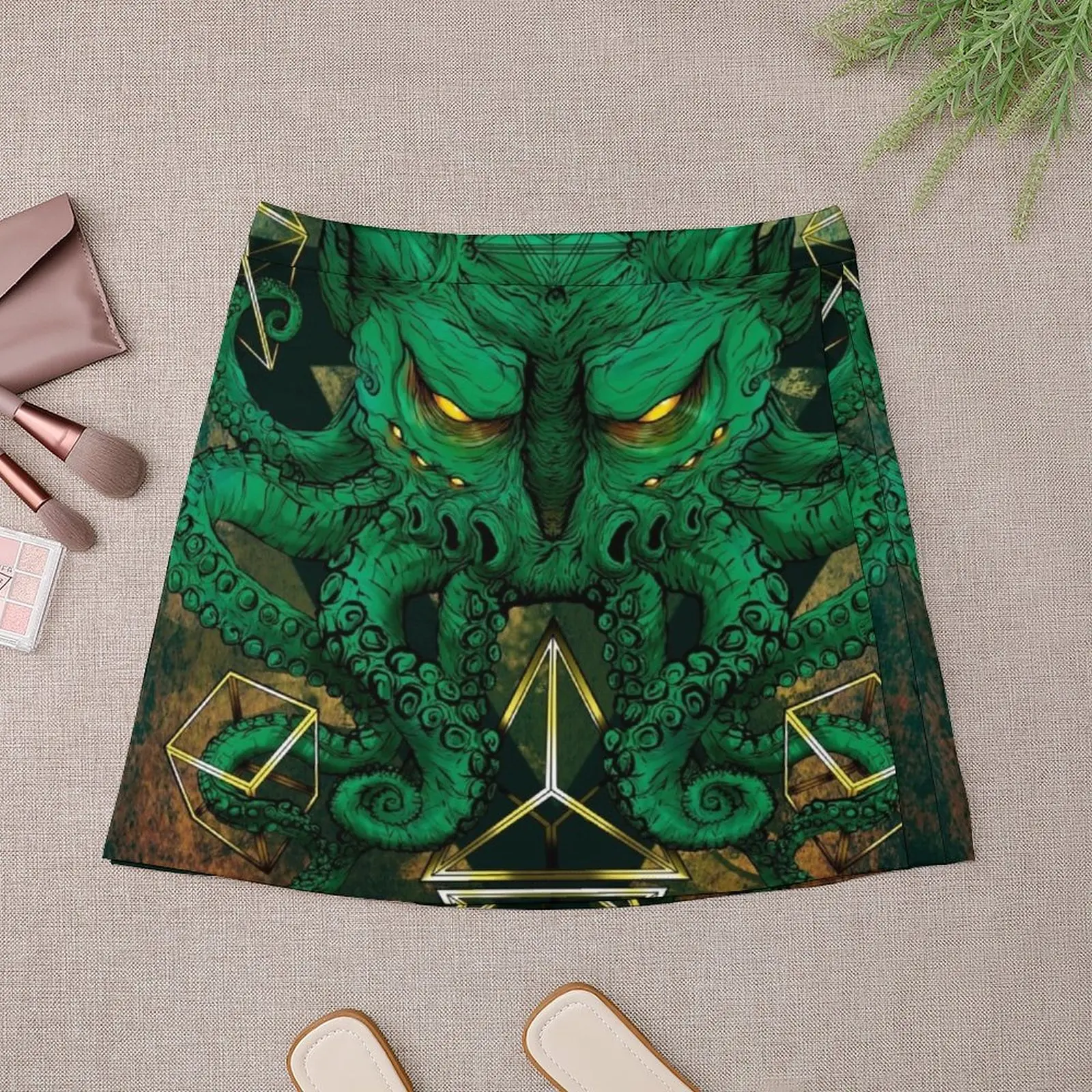 Cthulhu Mini Skirt rave outfits for women skirts for woman korean style women clothing