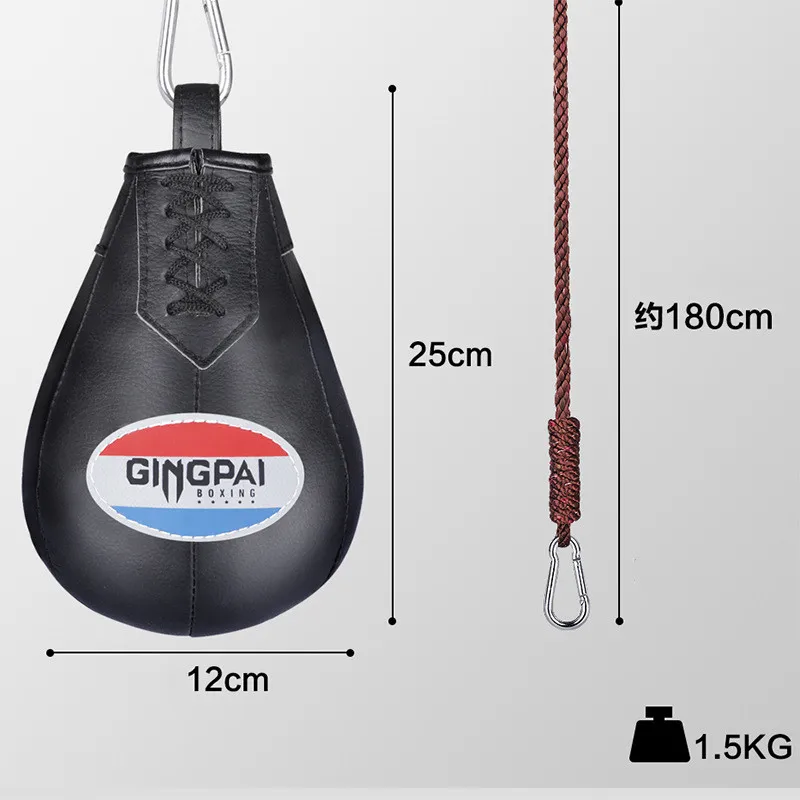 Solid Boxing Pendulum Training Sandbag Boxing Dodge Training Reflex Ball Diving Dodge Speedball Agility Workout Equipment