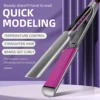 Kemei Professional Hair Straightener With LCD Ceramic Ionic Fast Heat-Up Hair Flat Iron Negative Ion Iron Styling Tools KM-2301 1