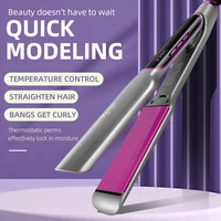 Kemei Professional Hair Straightener With LCD Ceramic Ionic Fast Heat-Up Hair Flat Iron Negative Ion Iron Styling Tools KM-2301 1