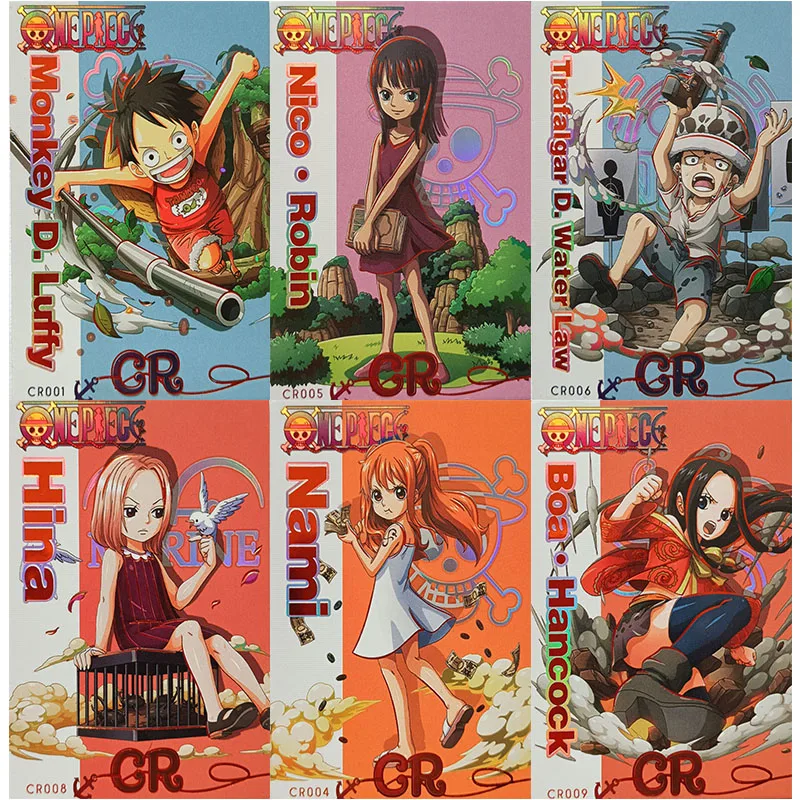 

Anime ONE PIECE Rare CR CP SSR UR Flash Card Luffy Nami Sanji Zoro Robin Collection Game Toy Card Christmas Birthday Present