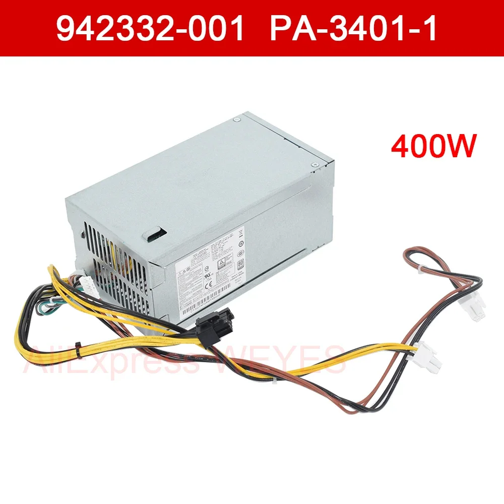 Fonte de Alimentação Psu Totalmente Testada para hp Novo Pa34011 Pa-3401-1ha 86 89 280 480 400 600 800g3 g4 g5 942332001 Pcg007