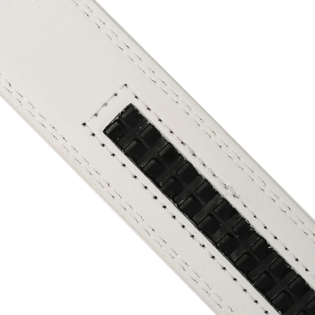 Leather Belt 3.0cm 3.1cm Thin Leather Ratchet Belt for Men Women Unisex Genuine Leather Belt Strap Without Buckle Adjustable