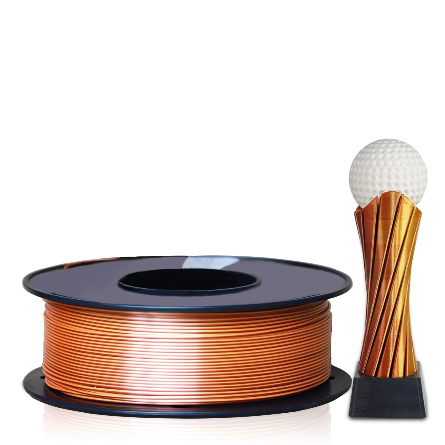 Createbot two-tone1kg filament Dual color  1.75mm 1kg  ±0.02mm A roll of filament comes in two colorsSpool 3D Printing Material polypropylene 3d printer filament 3D Printing Materials