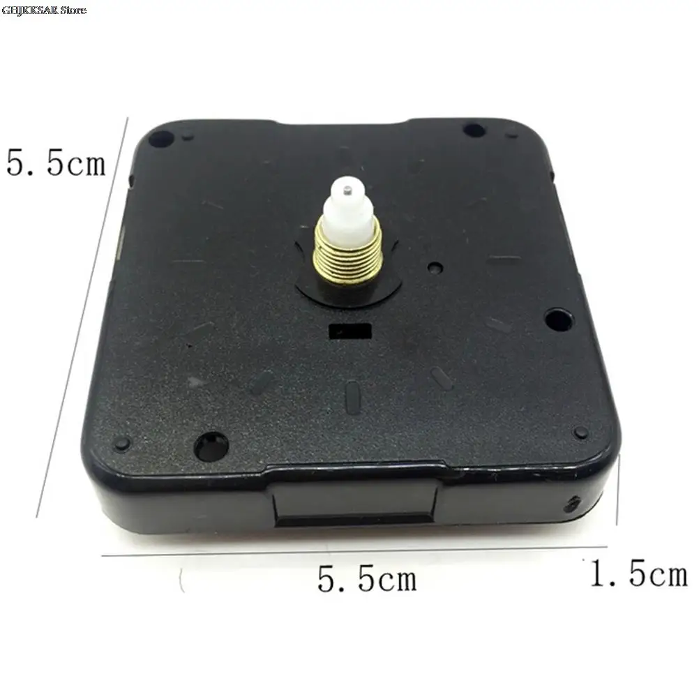 3 cor silencioso relógio de parede de quartzo eixo movimento mecanismo parte reparação diy 56x56x16mm