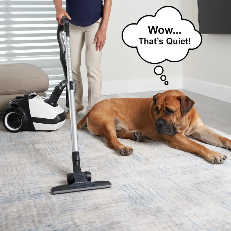 WhisperJet C2 Canister Vacuum Cleaner - Ultra-Quiet Operation - U15 ULPA Filtration - Made in Germany 5