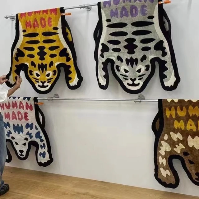 Human Made Lounge Rug Animal Tiger | Carpet Living Room | Human