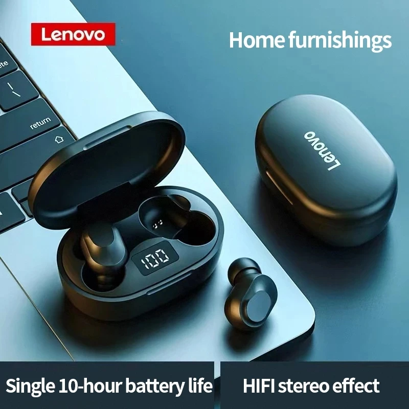 Беспроводные Bluetooth-наушники Lenovo XT91 TWS с шумоподавлением и сенсорным управлением