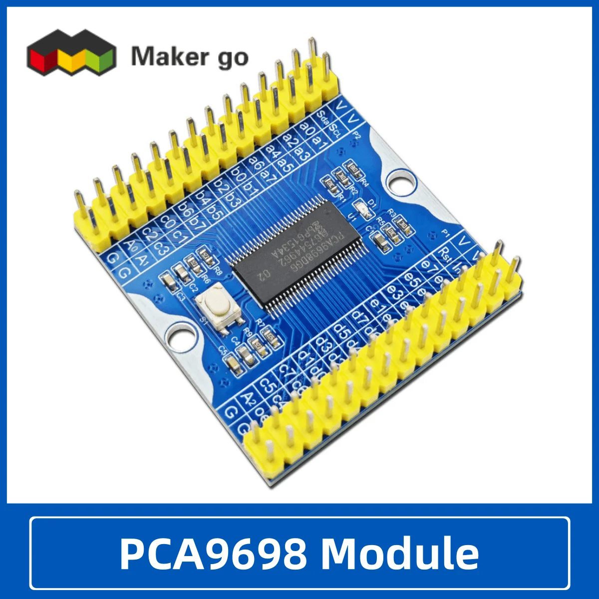 Pca9698 Module Módulo PCA9698 Cascada I2C Módulo de expansión IO de 40 canales Placa ...