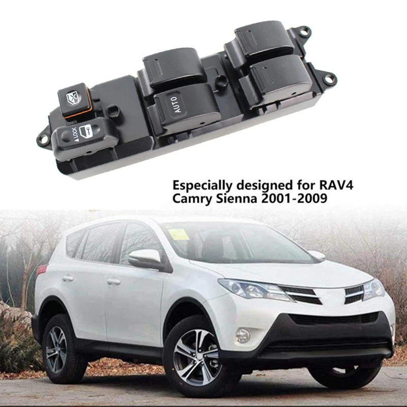 Toyota RAV4 Camry XLE Prius 84820-12480 용 자동차 마스터 파워 윈도우 스위치 좌측 드라이버 사이드 18 핀
