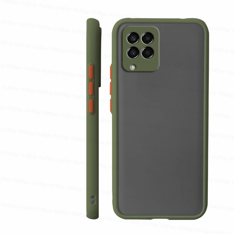 Matte arvutikate Samsung Galaxy M53 5G ümbrisele Samsung Galaxy M23 M33 M53 5G kate Põrutuskindel TPU kaitsetelefon Ba_voghion.com