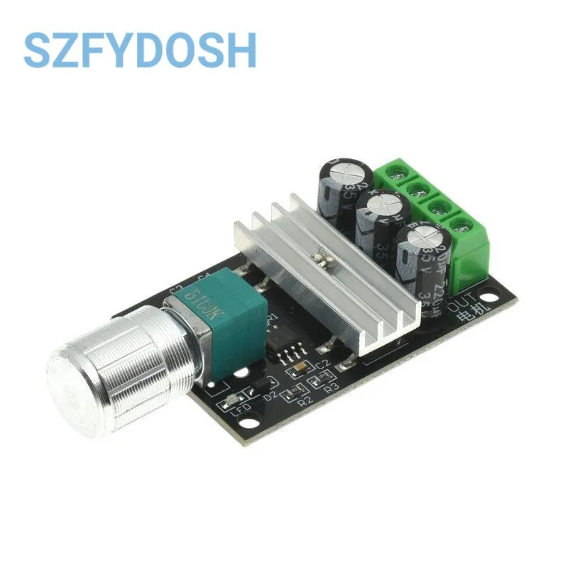 PWM DC Motor Speed Regulator 6V 12V 24V 28V 3A Speed Regulating Switch module 1203BK