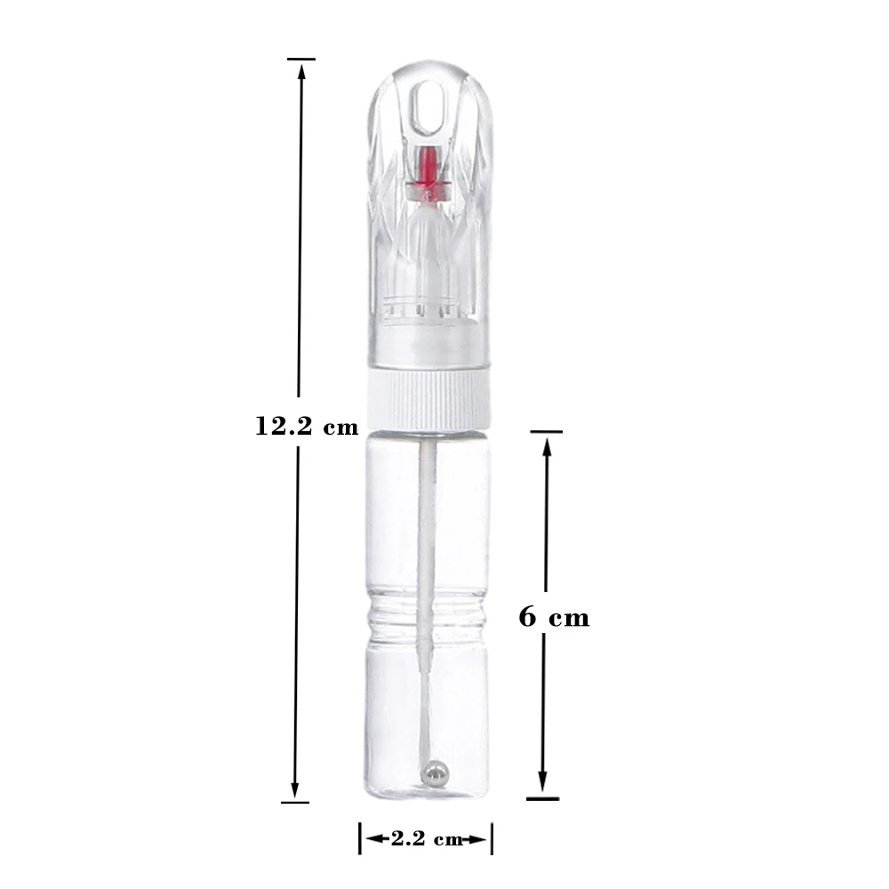 20ml 100pcs/lot (without printing) Kimcci Dotted Pen+Drawing Pen Nail Art Tools 2 IN 1 Needle Brush Dual-use  Empty Bottle 3