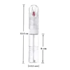 20ml 100pcs/lot (without printing) Kimcci Dotted Pen+Drawing Pen Nail Art Tools 2 IN 1 Needle Brush Dual-use  Empty Bottle 3