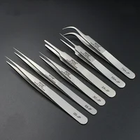 100% Original VETUS JP Series Premium Tweezers for Eyelash Extensions Anti-static Hyperfine High Precision Makeup Pinzas 1
