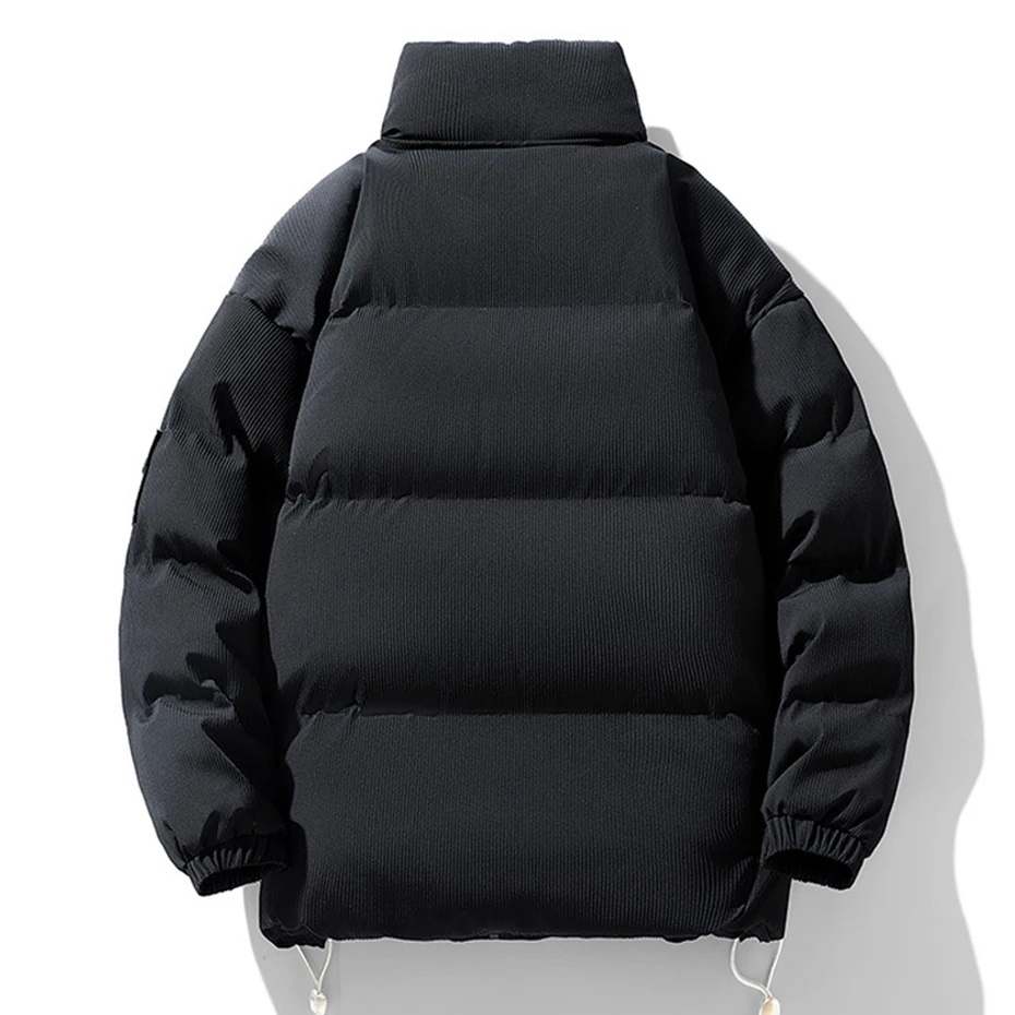 8XL Plus Size Men's Parkas Winter Thicken Warm Jackets Padded Coats Casual Loose Stand Collar Jackets Man Big Size 7XL Parkas
