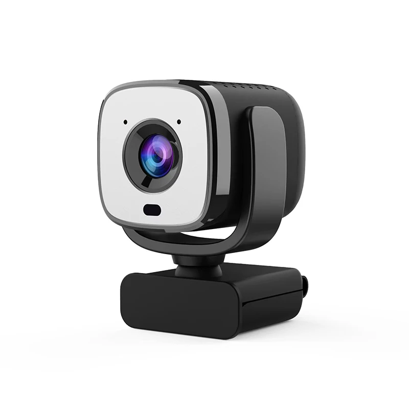 Taida 4K Webcam 3840P 30FPS PC Webcam PC Web Camera Computer Camera with AI Auto Face Tracking Microphone Remote Control for Zoom