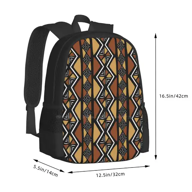 African Mud Cloth Mali New Arrivals Unisex Bags Student Bag
