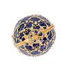 QIFU Russia Red Blue Green Faberge Egg and Miniature Castle in Crafts for Home Decor Gift 6