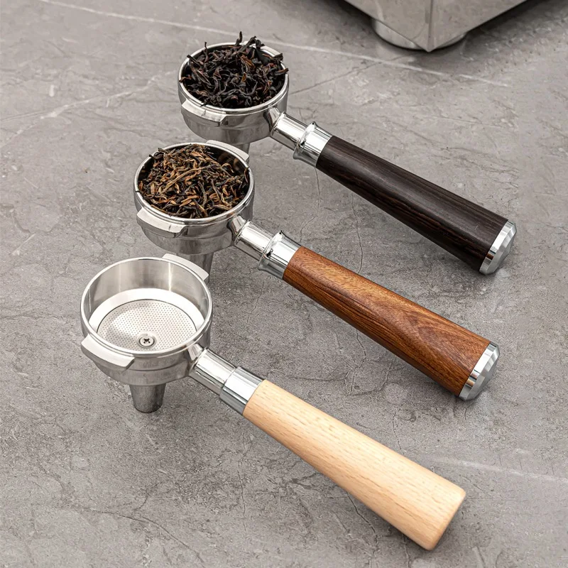

58mm Coffee Portafilter Filter Basket Replacement For EXPOBAR E61/ Rocket Machine 바텀리스 포터필터 coffee accessories