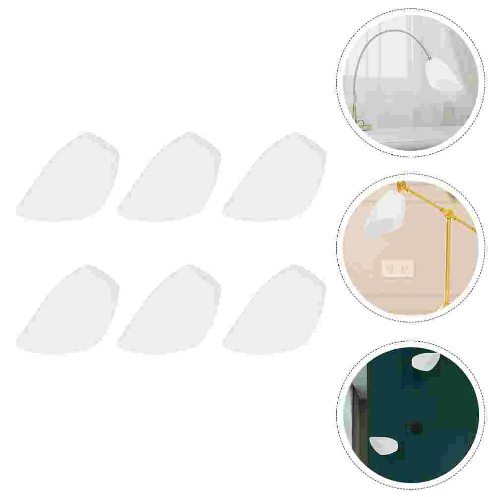 

6 Pcs Ceiling Fan Chandelier Angled Horseshoe Lampshade Lights Globe Plastic Accessory