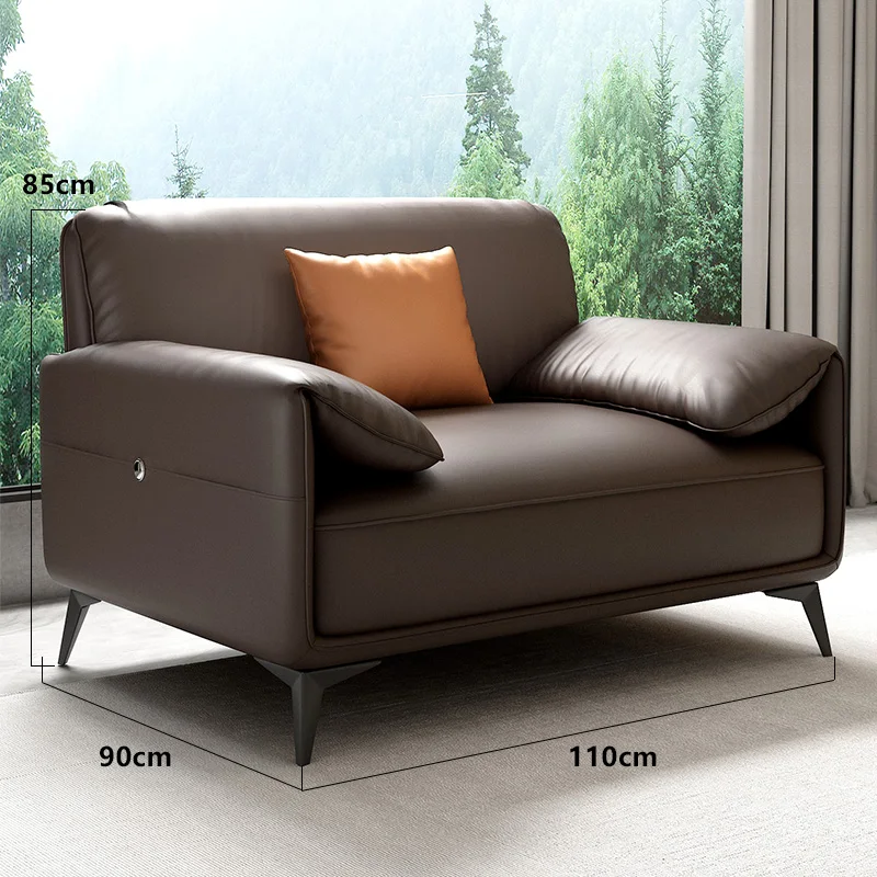 Lazy Floor Office Sofas Executive Modern Ergonomic Leather Reception Office Sofas Accent Muebles Para Hogar Furniture