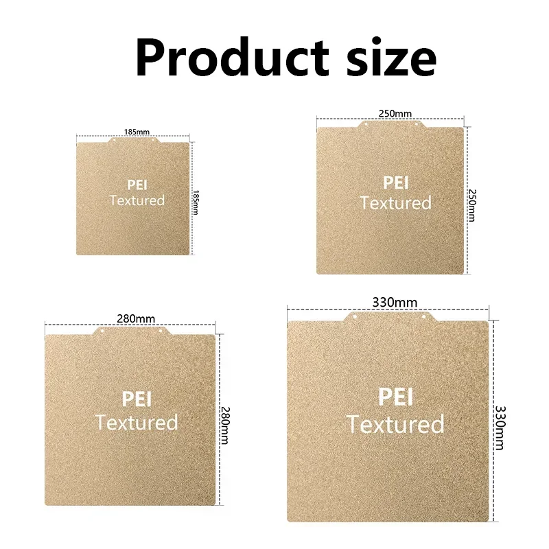 Enhanced Magnetic Double-Sided PEI Build Plate with Chameleon Sheet