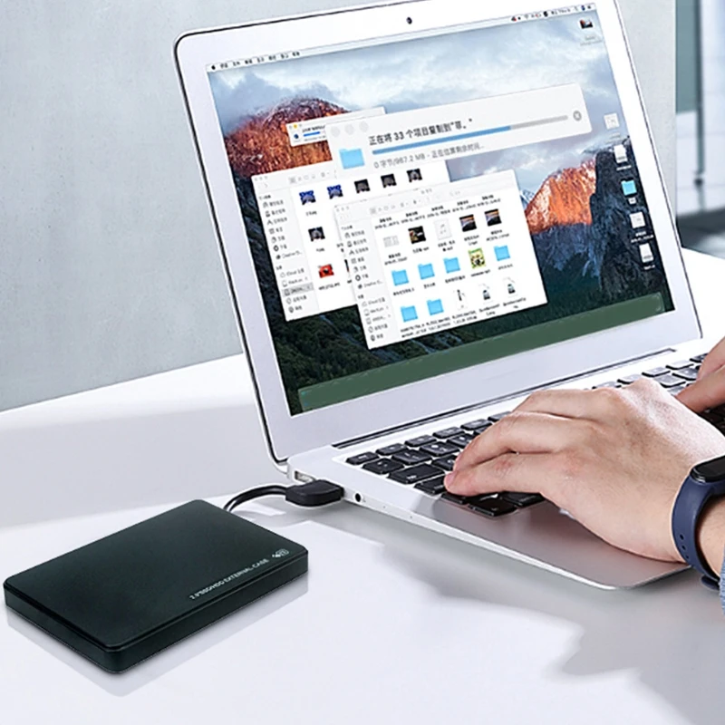 케이스 SSD HDD 박스용 F3KE 2.5인치 스토리지 USB 450MB/s 외장형 하드 디스크 드라이브