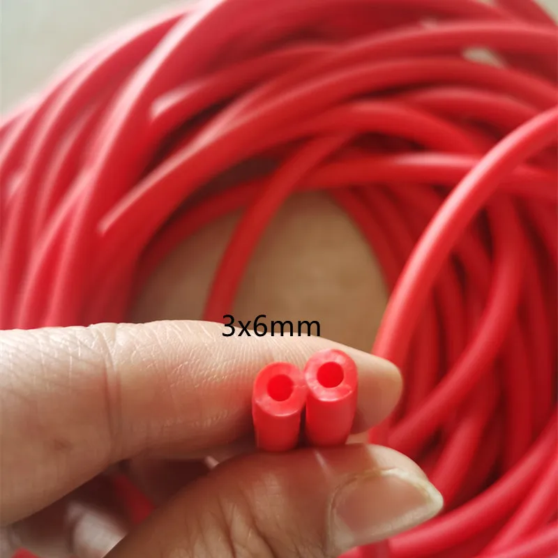 Speargun Rubber Band 3mmx10mm 3mmx8mm 3mmx7mm 3mmx6mm 2mmx5mm Elastic Latex for Hunting Slingshot Catapult
