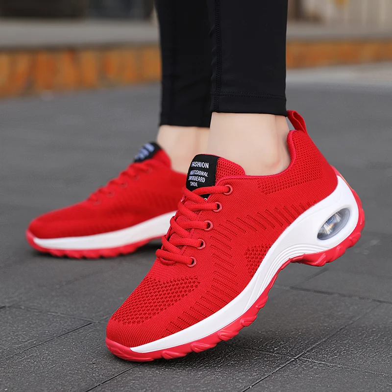 

Sneakers Women 2023 Autumer New Fashion Mesh Breathable Anti-Slip Women Sneakers Outdoors Female Sport Shoes Zapatos De Mujer