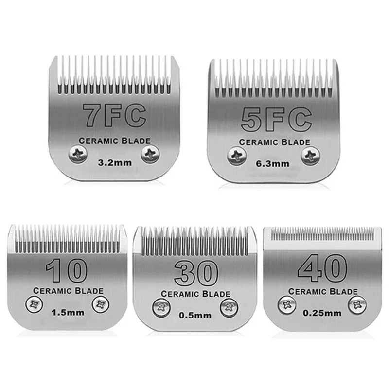 Pet Grooming Clipper Dog Replacement Ceramic Blade For Andis /Oster A5 A6 Golden A5 Turbo A5 Power Max PowerPro Ultra/Wahl KM Series