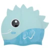 Children Swimming Silicone Waterproof Cap Kids Cartoon Swim Pool Diving Hat Ear Protection 3