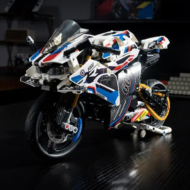 KeKeDuo – Motocicleta Superduke 1290R De Construcción Técnica Con 579 Bloques, Compatible Con Marcas Líderes, Modelo De 33 Cm