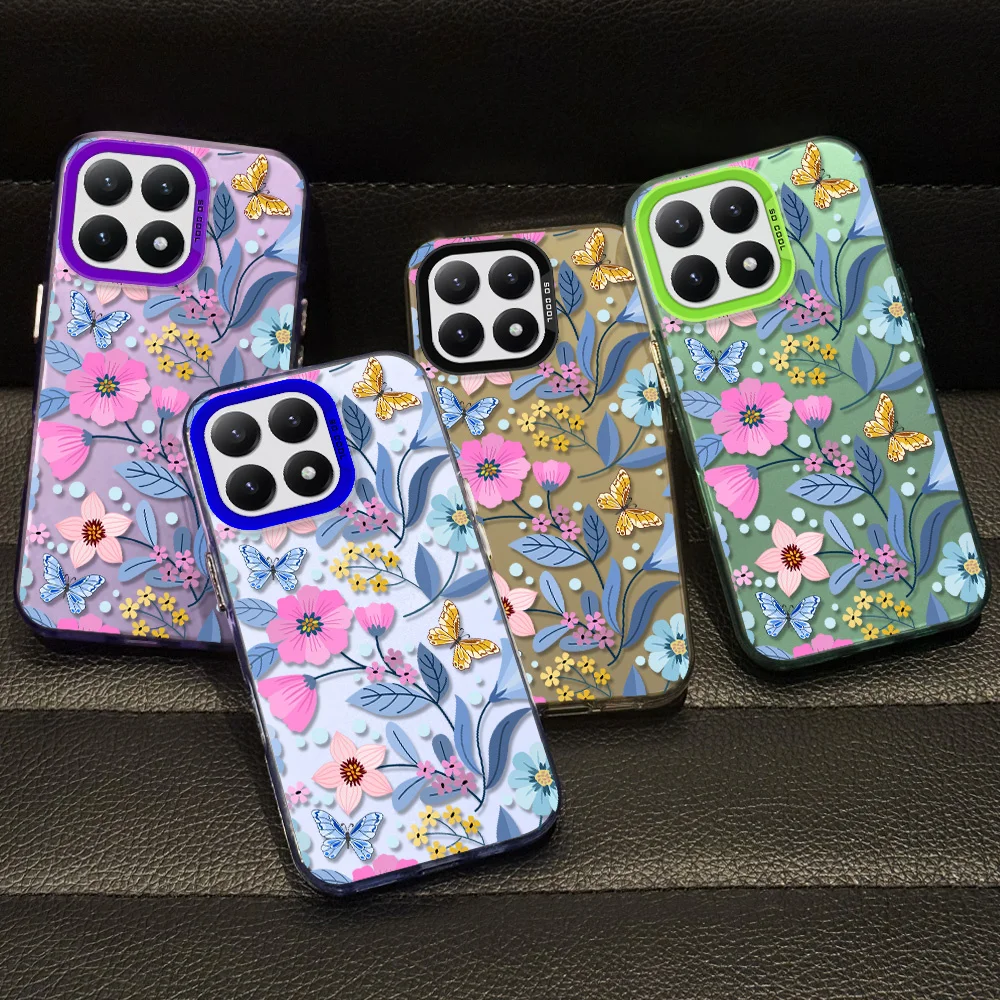 Graceful Flower Aurora Phone Case Cover