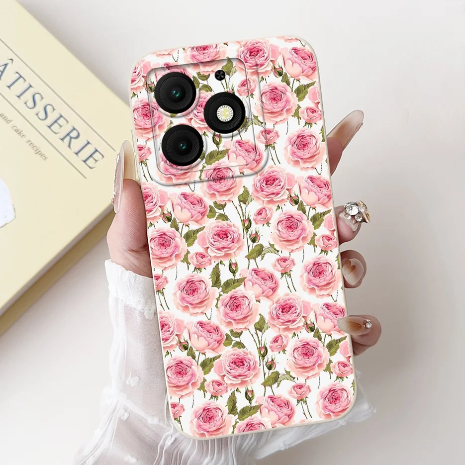Cute Fashion Cartoon Soft TPU Phone Case - Stylish Protective Back Cover Bumper